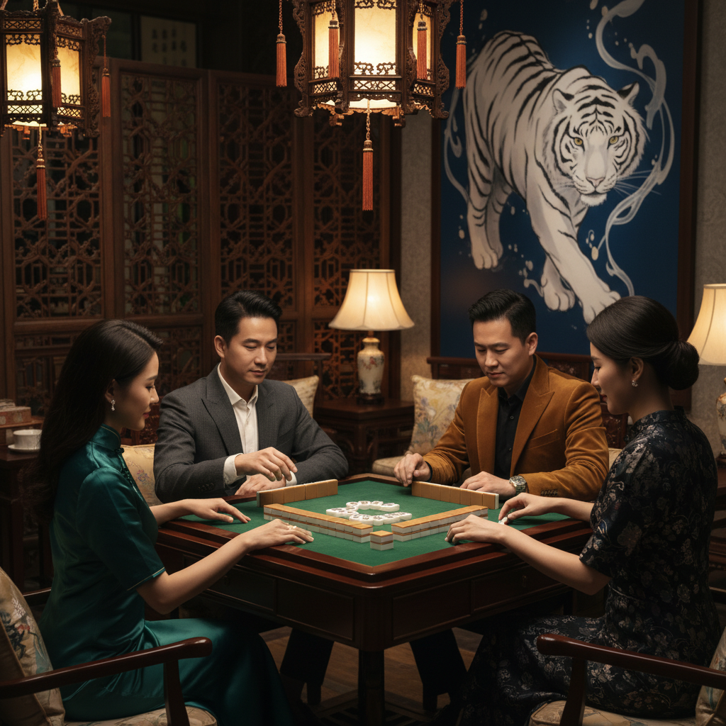 pgslot new game mahjong white tiger featured